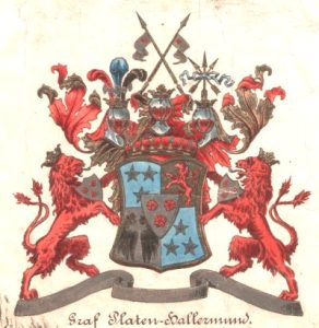 Wappen der Grafen von Platen-Hallermund