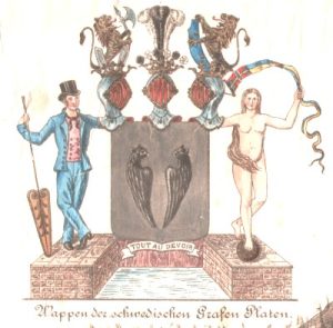 Wappen der Schwedischen Teillinie